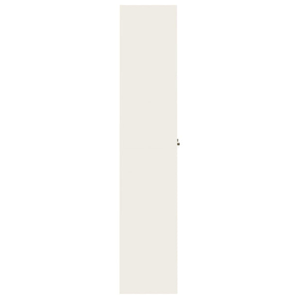 vidaXL Filing Cabinet White 105x40x180 cm Steel