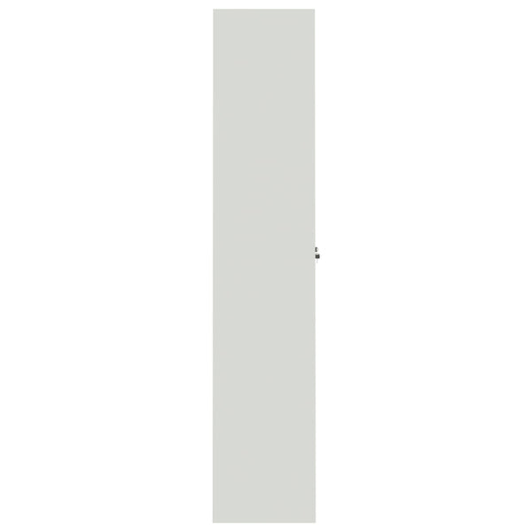 vidaXL Filing Cabinet Light Gray 105x40x180 cm Steel