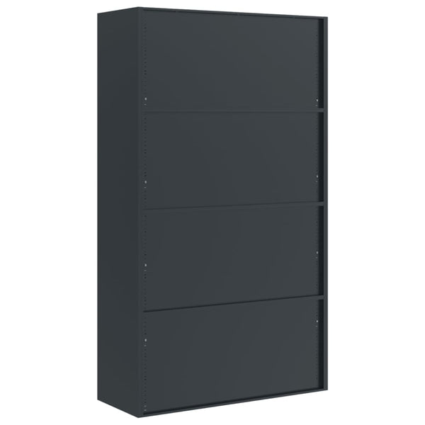vidaXL Filing Cabinet Anthracite 105x40x180 cm Steel