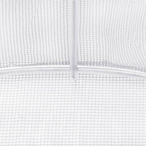 Großes Gewächshaus mit Stahlrahmen 40m²