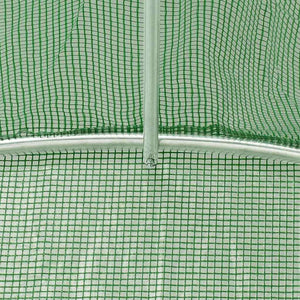 vidaXL Greenhouse with Steel Frame Green 120 m² 20x6x2.85 m
