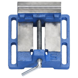 vidaXL Machine Vice Blue 121 mm Cast Iron