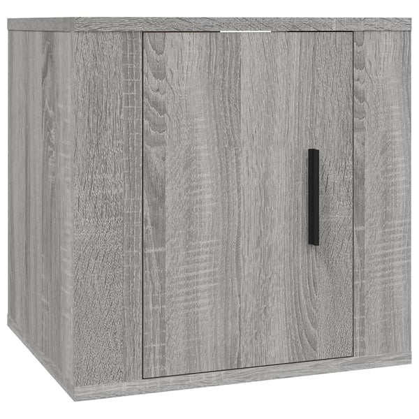 vidaXL 6-Piece TV Cabinet Set Sonoma Grey Engineered Wood