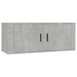 vidaXL 7-Piece TV Cabinet Set Concrete Grey Engineered Wood