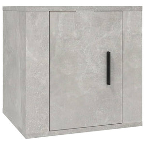 vidaXL 7-Piece TV Cabinet Set Concrete Grey Engineered Wood