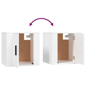 vidaXL 5-Piece TV Cabinet Set White Engineered Wood