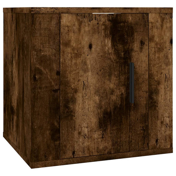 vidaXL 5-Piece TV Cabinet Set Smoked Oak Engineered Wood