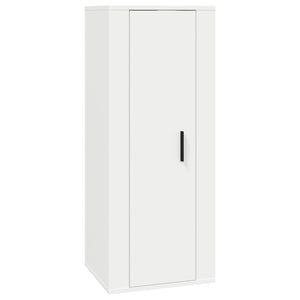 vidaXL 7-Piece TV Cabinet Set White Engineered Wood