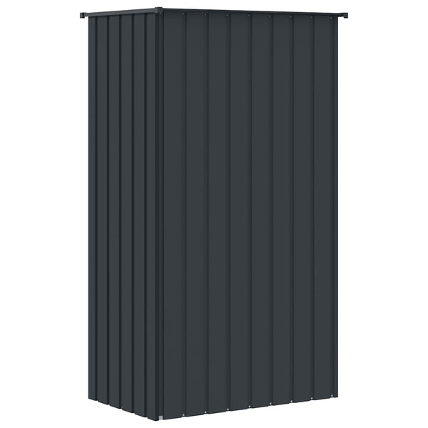 vidaXL Aviary Anthracite 115x78x200 cm Galvanized Steel