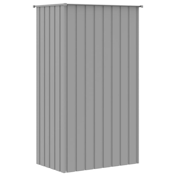 vidaXL Aviary Grey 115x78x200 cm Galvanized Steel