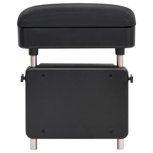 vidaXL Car Armrest Universal Black 23x8x(30-38) cm ABS