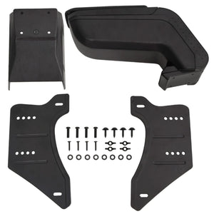 vidaXL Universal Car Armrest Black 14x30x(32-48.5) cm ABS