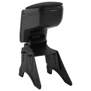 vidaXL Universal Car Armrest Black 14x30x(32-48.5) cm ABS