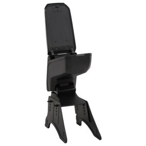 vidaXL Universal Car Armrest Black 14x30x(32-48.5) cm ABS