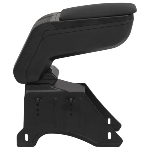 vidaXL Universal Car Armrest Black 14x30x(32-48.5) cm ABS