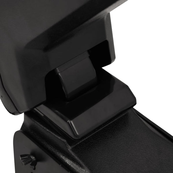 vidaXL Universal Car Armrest Black 14x30x(32-48.5) cm ABS