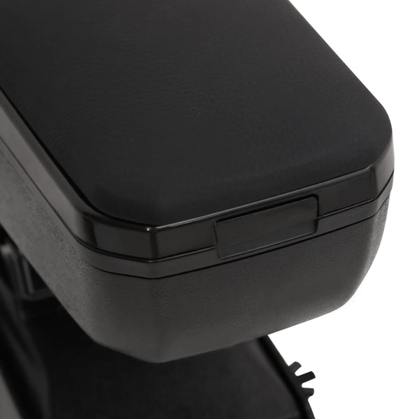 vidaXL Universal Car Armrest Black 14x30x(32-48.5) cm ABS