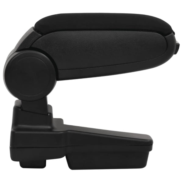 vidaXL Car Armrest Black 14.5x32x(27-46) cm ABS