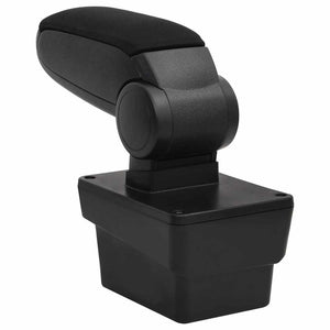 vidaXL Car Armrest Black 17x40x(31-49) cm ABS