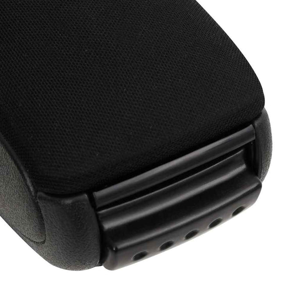 vidaXL Car Armrest Black 17x40x(31-49) cm ABS