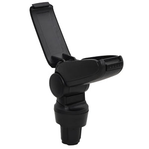 vidaXL Car Armrest Black 13x33x(33-49) cm ABS