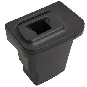 vidaXL Car Armrest Black 17x32x(37-53) cm ABS