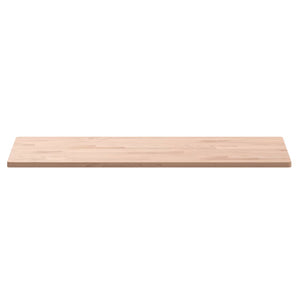 vidaXL Table Top 80x40x1.5 cm Rectangular Solid Beech Wood