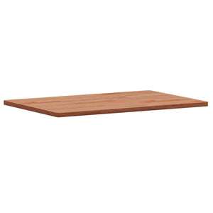 vidaXL Tabletop 60x40x1.5 cm Rectangular Solid Beech Wood