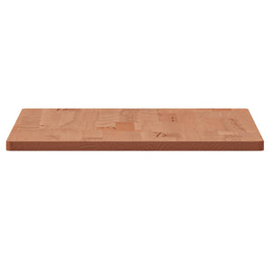 vidaXL Tabletop 60x40x1.5 cm Rectangular Solid Beech Wood