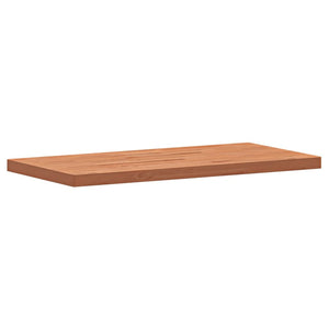 vidaXL Tabletop 100x50x4 cm Rectangular Solid Beech Wood