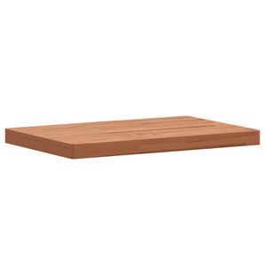 vidaXL Tabletop 60x40x4 cm Rectangular Solid Beech Wood