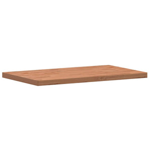 vidaXL Tabletop 100x60x4 cm Rectangular Solid Beech Wood