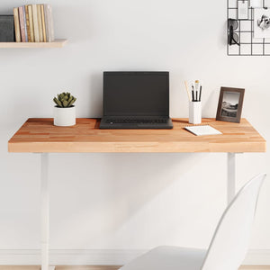 vidaXL Tabletop 100x60x4 cm Rectangular Solid Beech Wood