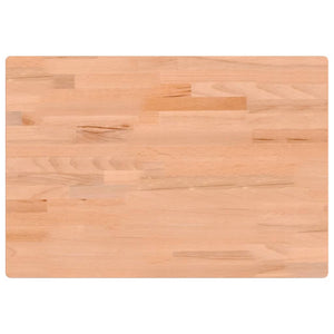 vidaXL Workbench 80x55x81.5 cm Solid Beech Wood and Metal