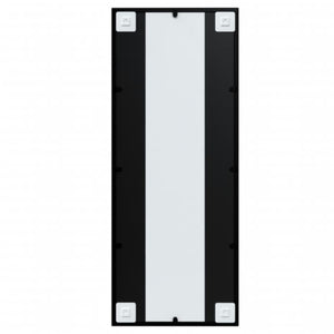 vidaXL Wall Mirror 2 pcs. Black 100x40 cm Metal