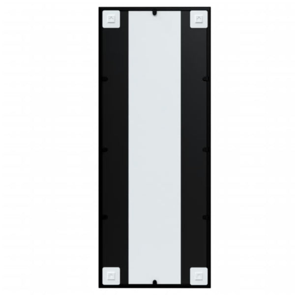 vidaXL Wall Mirror 2 pcs. Black 100x40 cm Metal