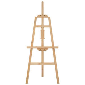 vidaXL Easel 53.5x95x127 cm Solid Pine Wood