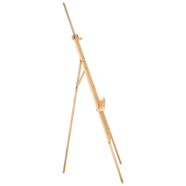 vidaXL Easel 53.5x95x127 cm Solid Pine Wood