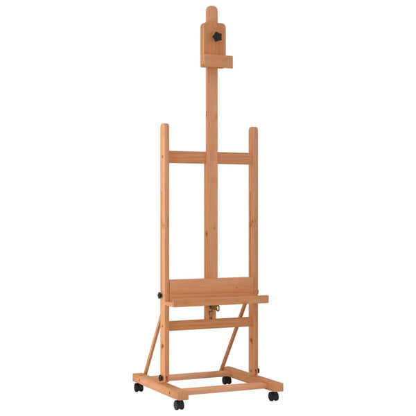 vidaXL Easel 55x53.5x178 cm Solid Beech Wood