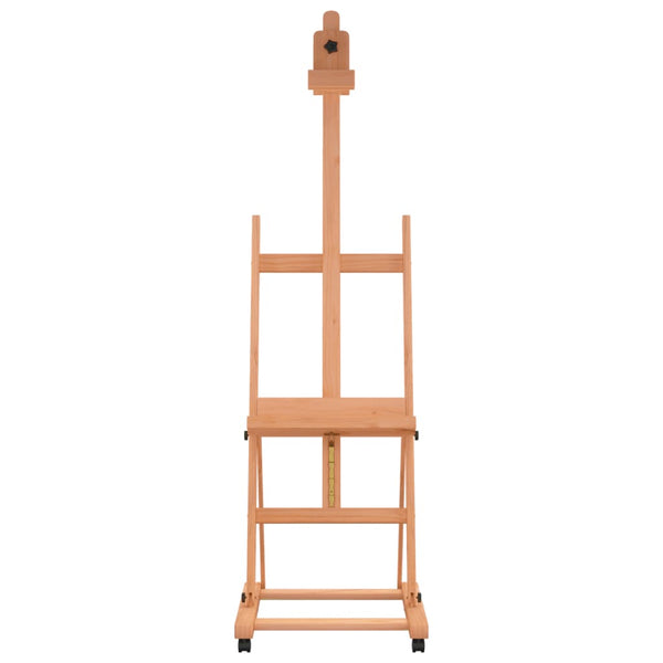 vidaXL Easel 55x53.5x178 cm Solid Beech Wood