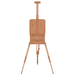 vidaXL Easel 81x121x173 cm Solid Beech Wood