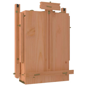 vidaXL Easel 81x121x173 cm Solid Beech Wood