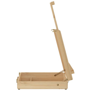 vidaXL Tabletop Easel 27x43x68 cm Solid Pine Wood