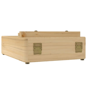 vidaXL Tabletop Easel 27x43x68 cm Solid Pine Wood