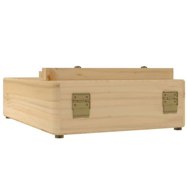 vidaXL Tabletop Easel 27x43x68 cm Solid Pine Wood