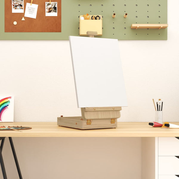 vidaXL Tabletop Easel 27x43x68 cm Solid Pine Wood