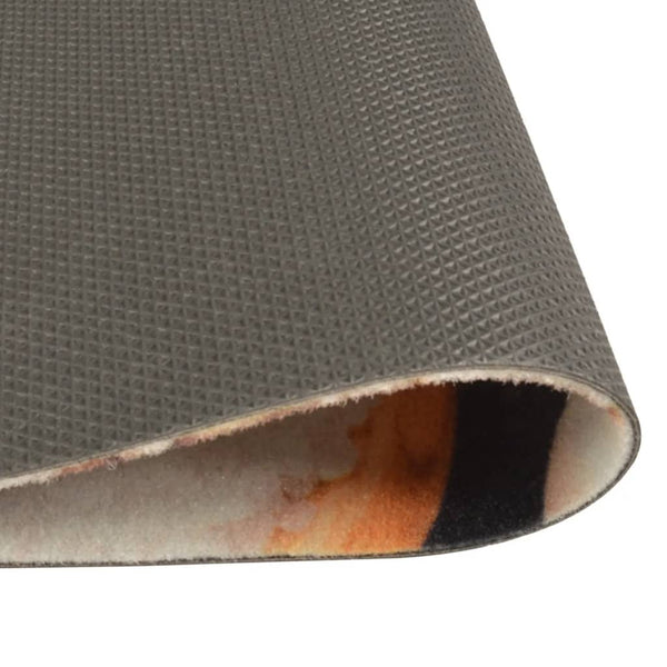 vidaXL Kitchen Runner Washable Vegetables 60x300 cm Velvet