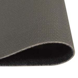 vidaXL Washable Kitchen Runner Coffee Black 45x150 cm Velvet