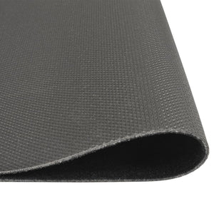 vidaXL Kitchen Runner Washable Kitchen Black 45x150 cm Velvet