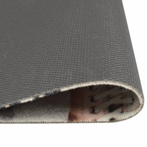 vidaXL Washable Kitchen Runner Shoezone 45x150 cm Velvet